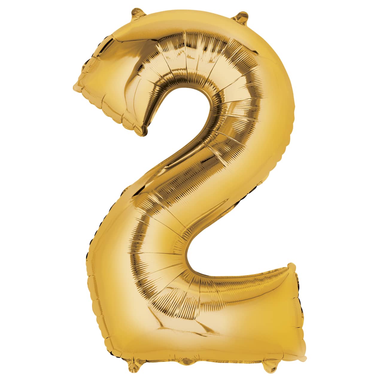 34" Gold Number Foil Balloon